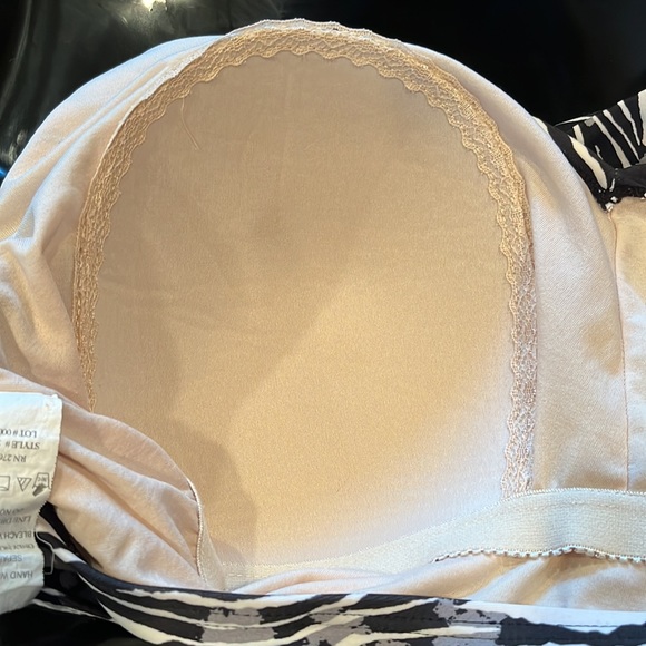 Zebra Print Halter Tankini Top - Picture 5 of 8